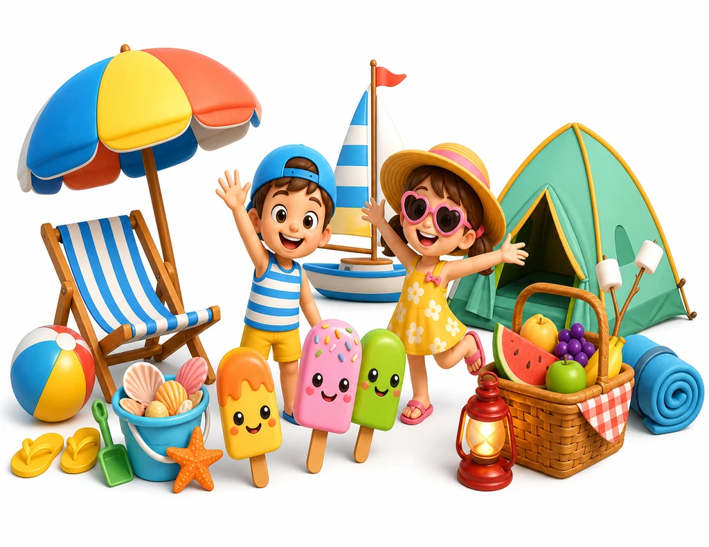 Summer Camp Coloring Pages Coloring Pages Summer Camp Coloring Pages free printable PDF cover image